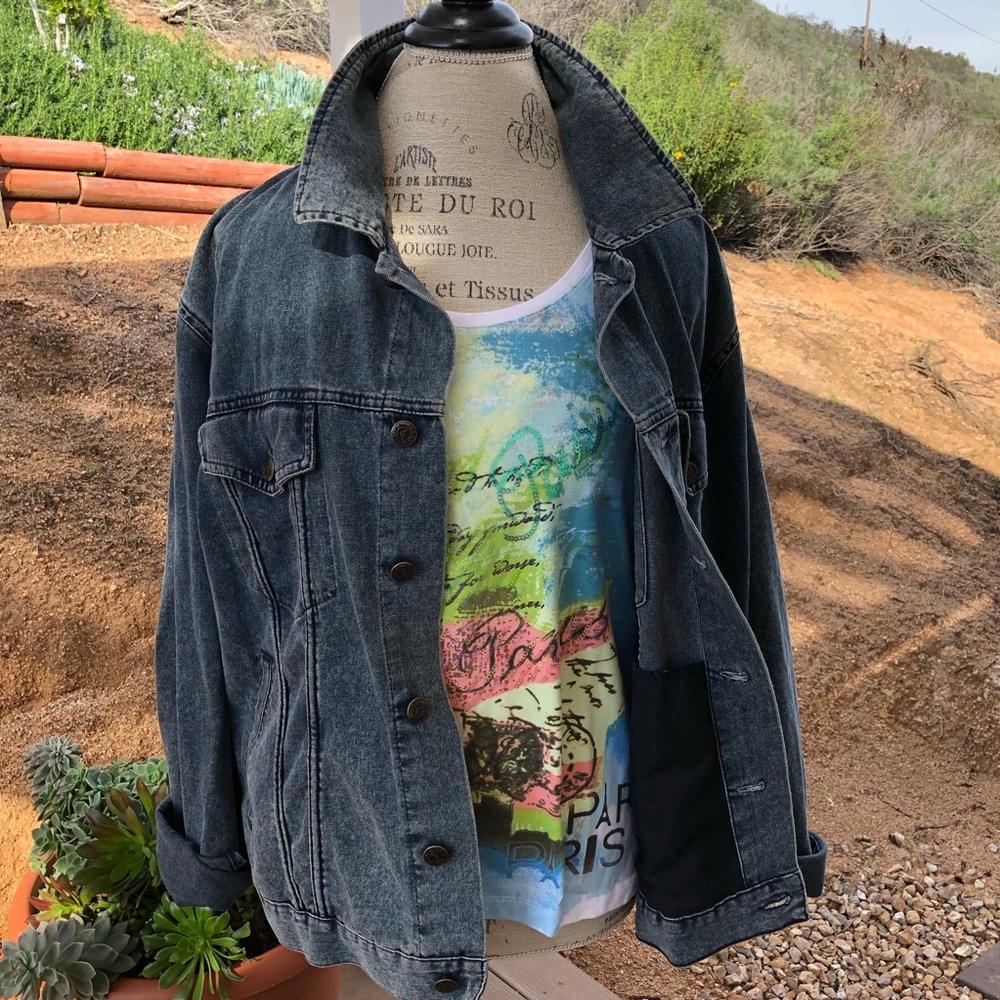 Vintage Authentic Armani Jeans Denim Jacket Medium